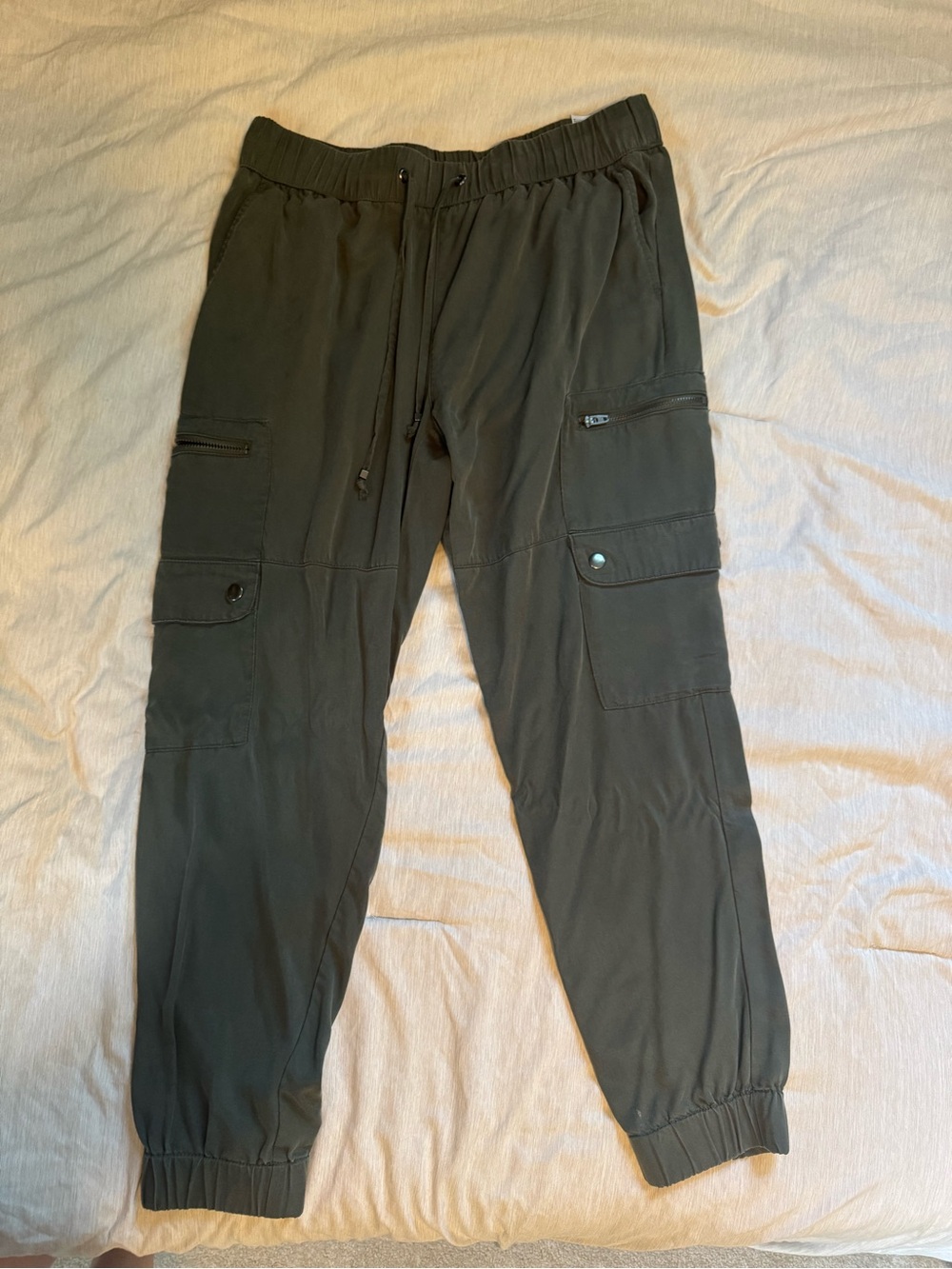 Banana Republic Olive Green Cargo Jogger Pants